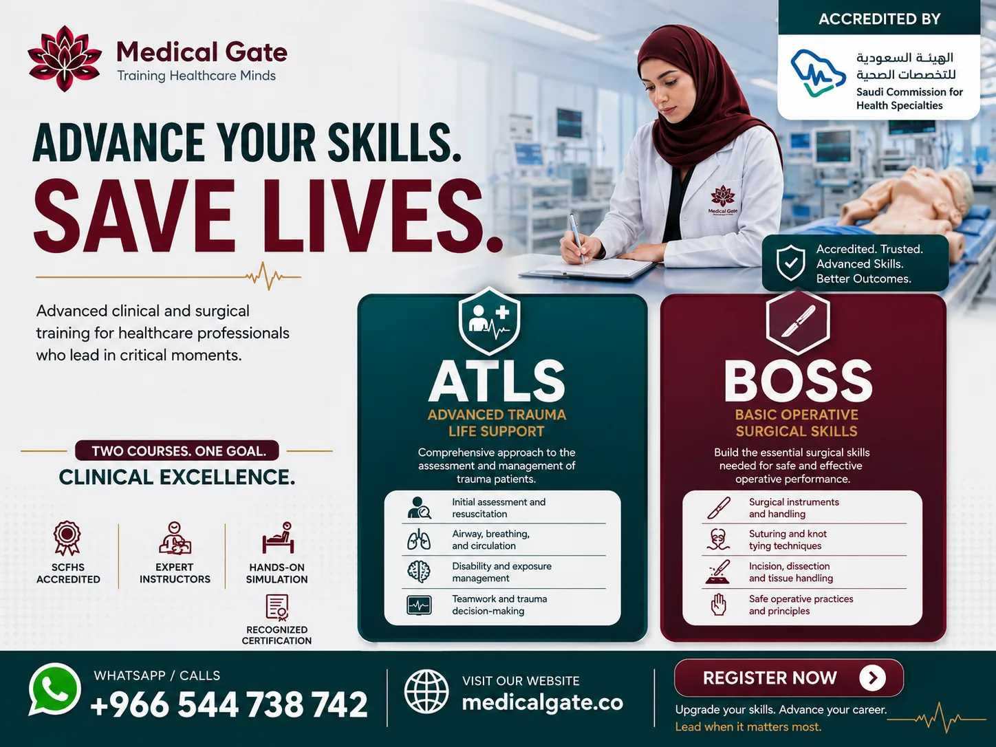 ATLS BOSS courses course poster